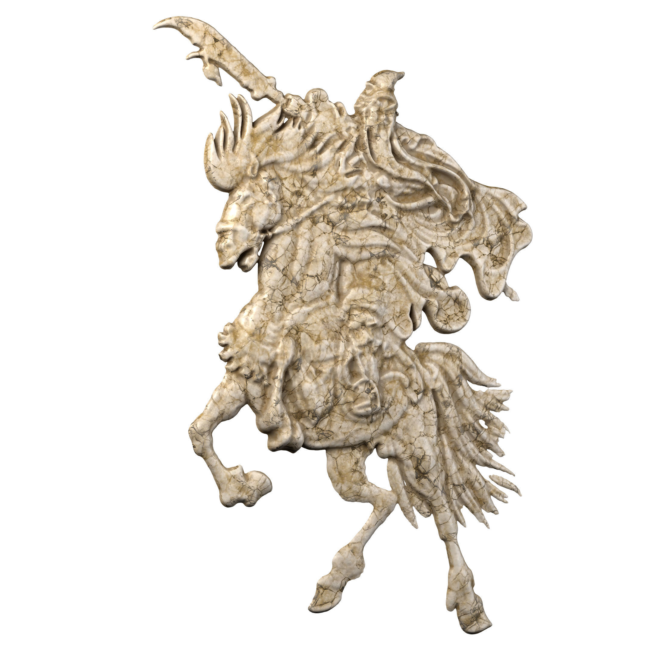 Chinese Warrior Ornament Vol 02-2 3D model_4