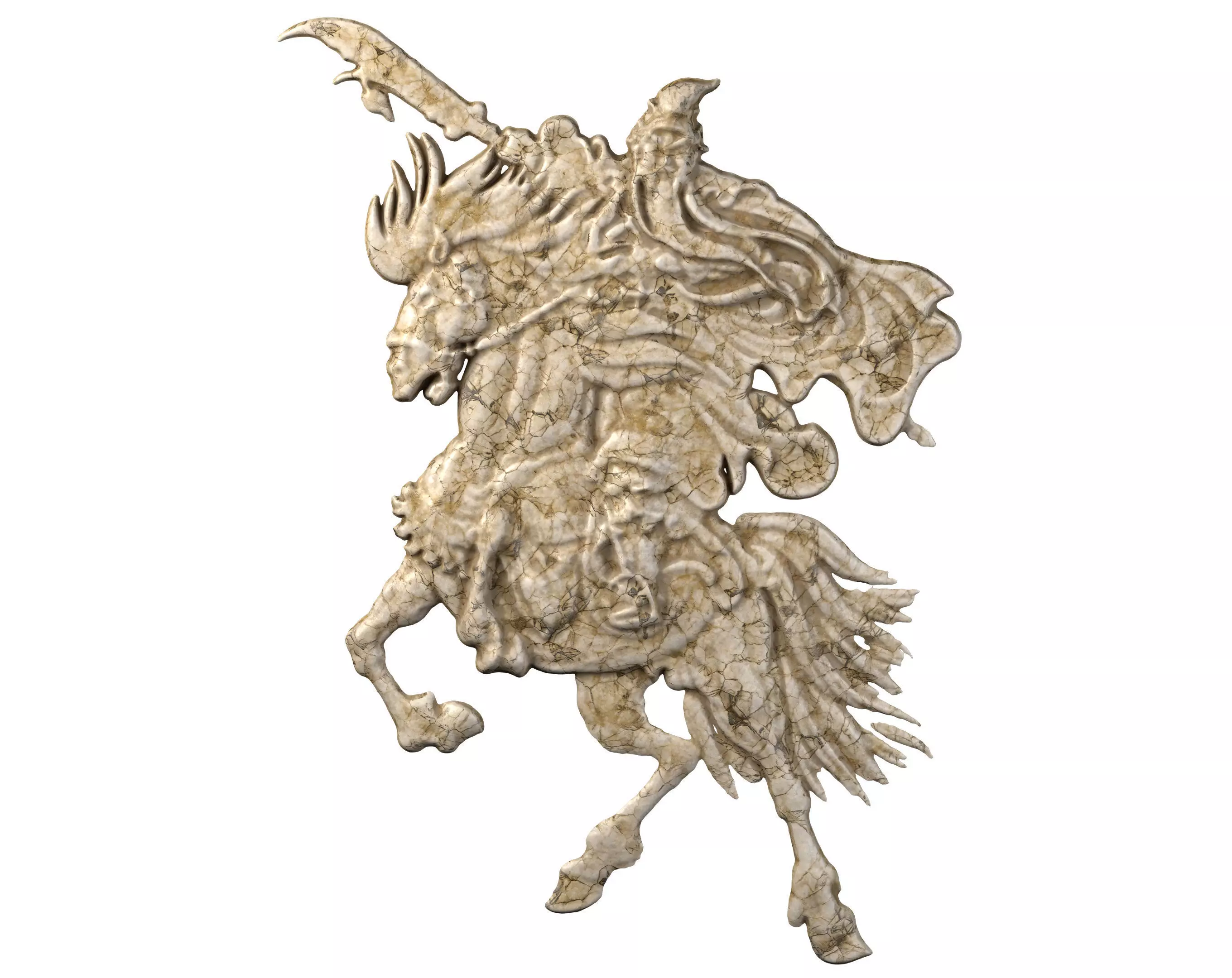 Chinese Warrior Ornament Vol 02-2 3D model_0