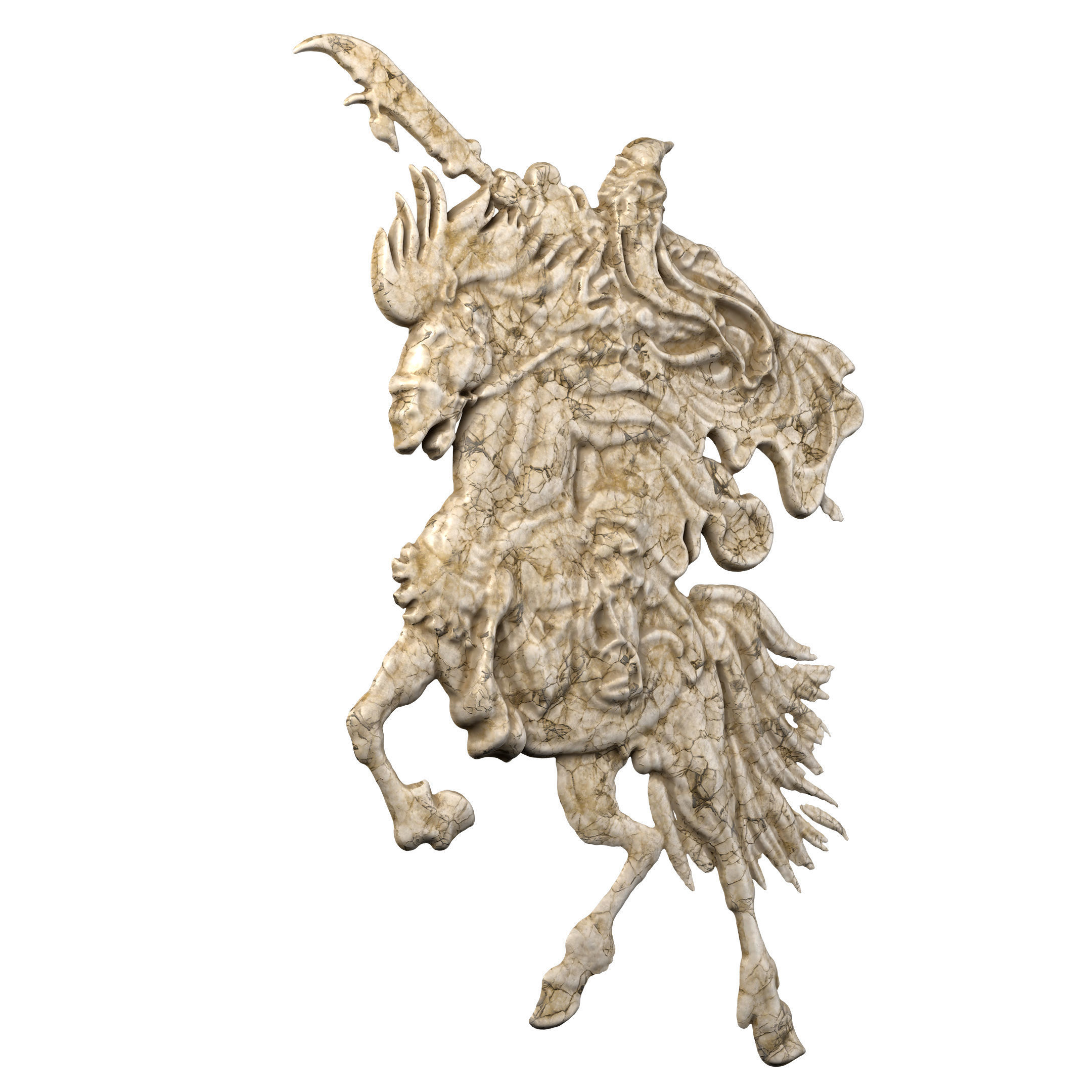 Chinese Warrior Ornament Vol 02-2 3D model_5