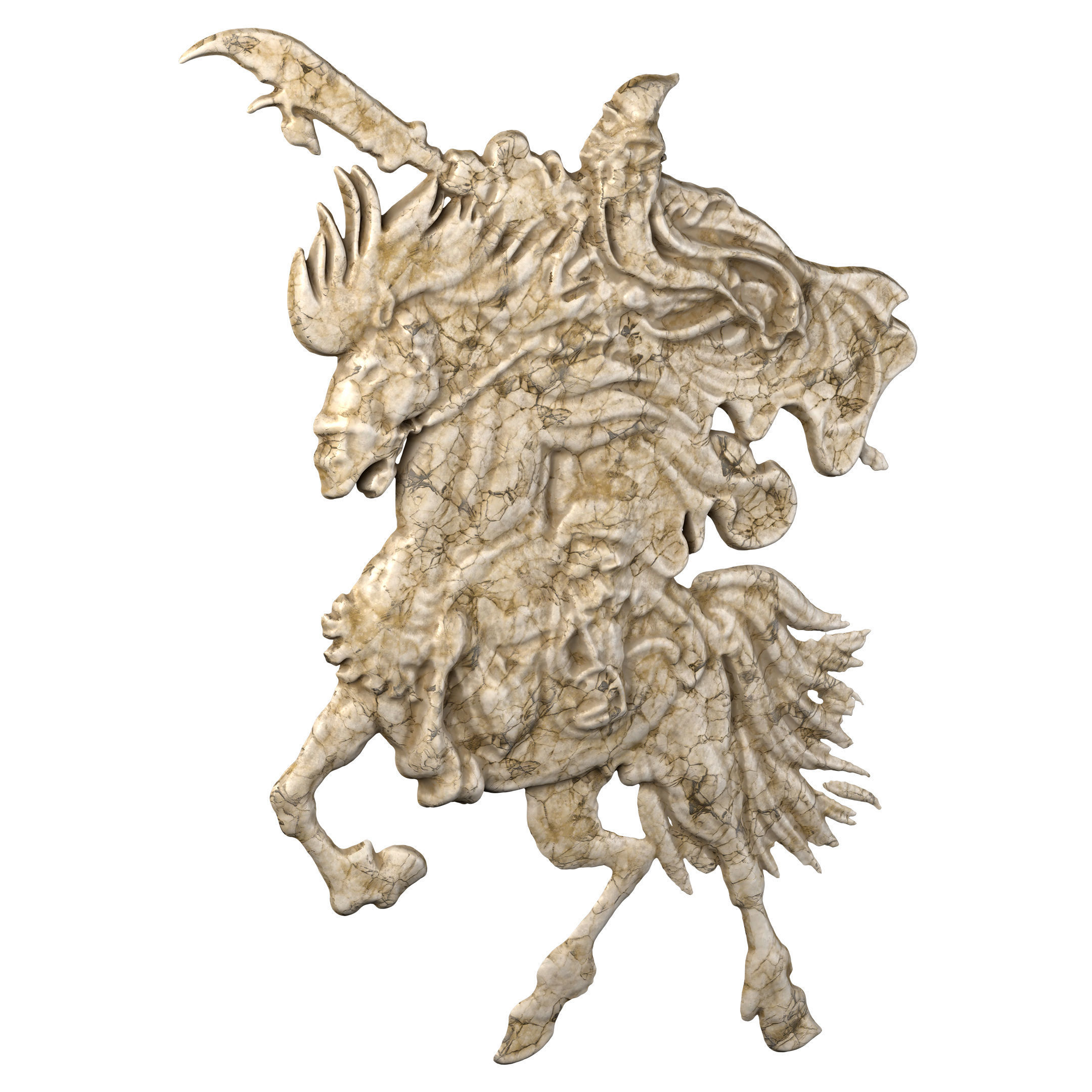 Chinese Warrior Ornament Vol 02-2 3D model_1