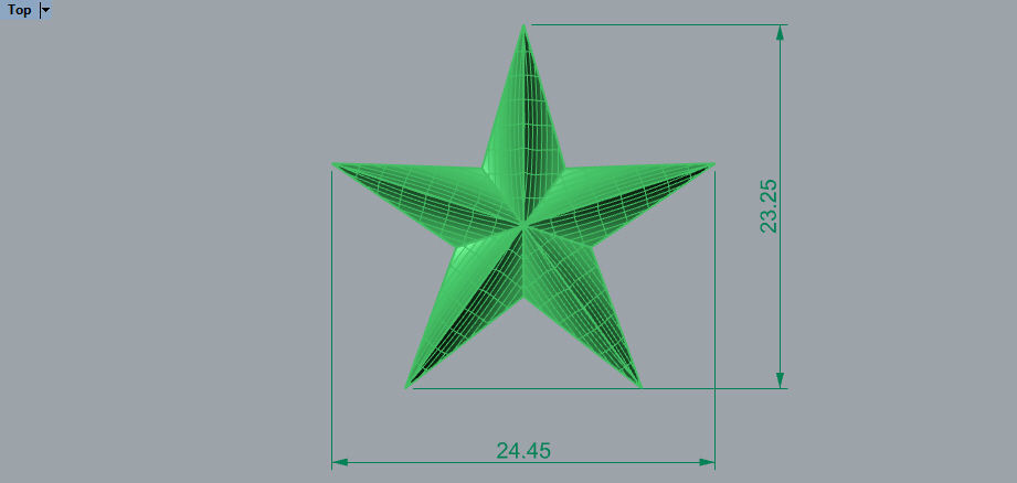 Military 3D 5 FIVE Point Star 3D print model_16