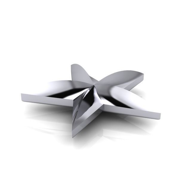 Military 3D 5 FIVE Point Star 3D print model_2