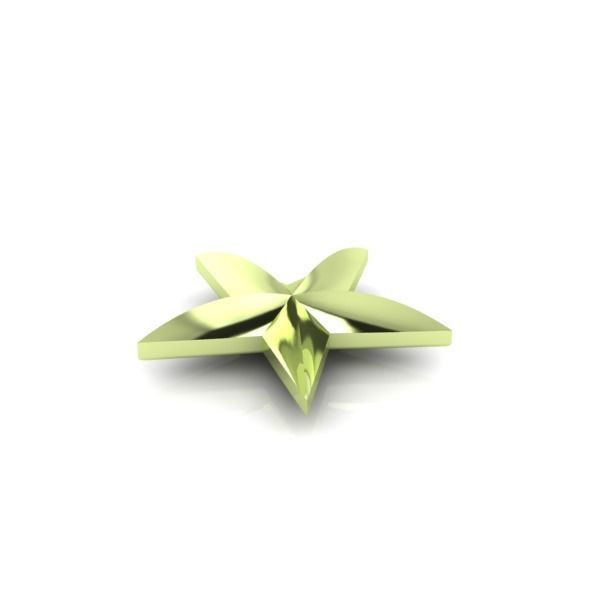 Military 3D 5 FIVE Point Star 3D print model_13