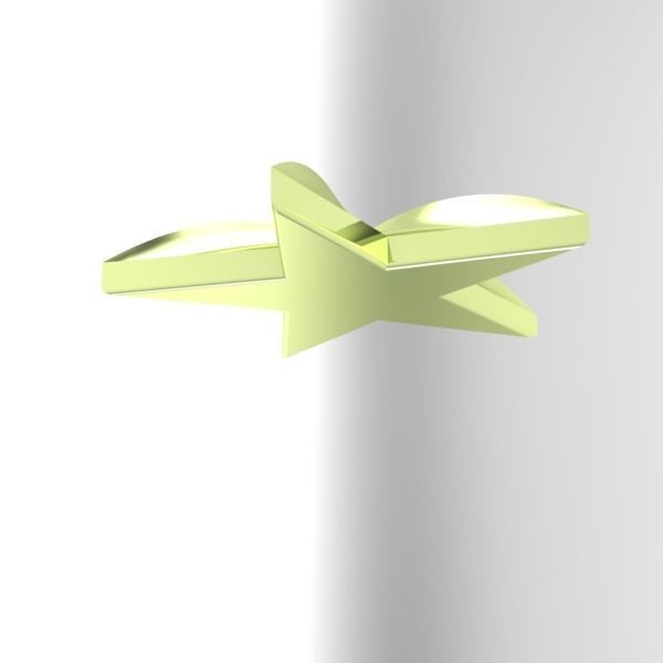 Military 3D 5 FIVE Point Star 3D print model_15