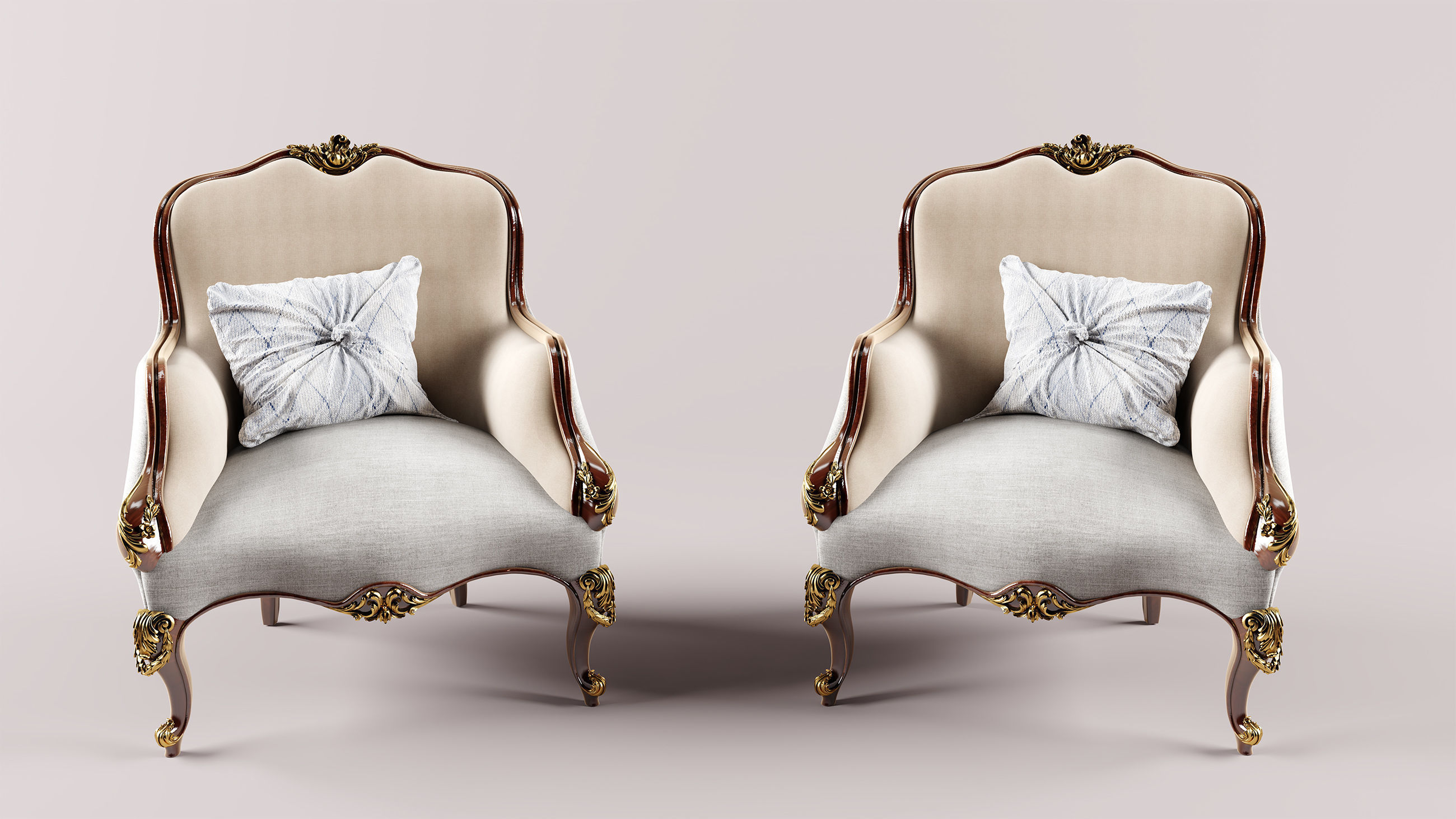 armchair2 3D model_4