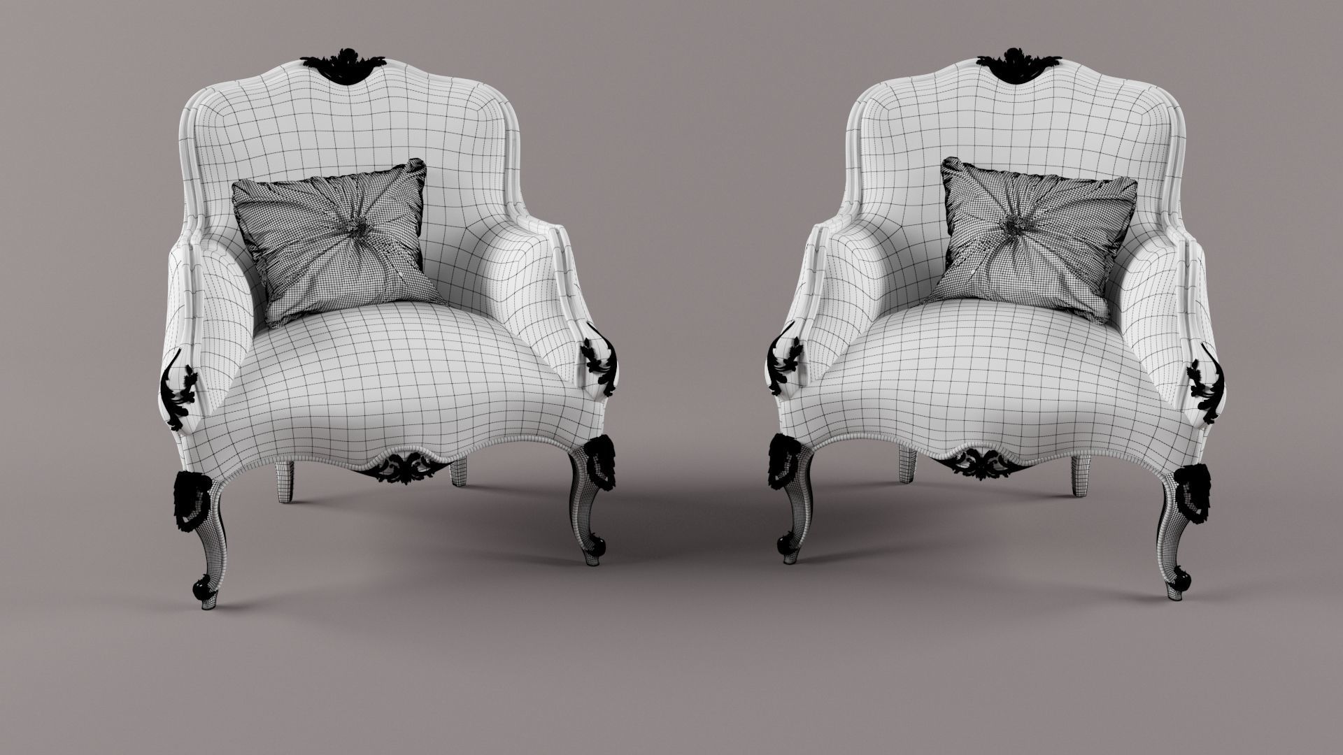 armchair2 3D model_7