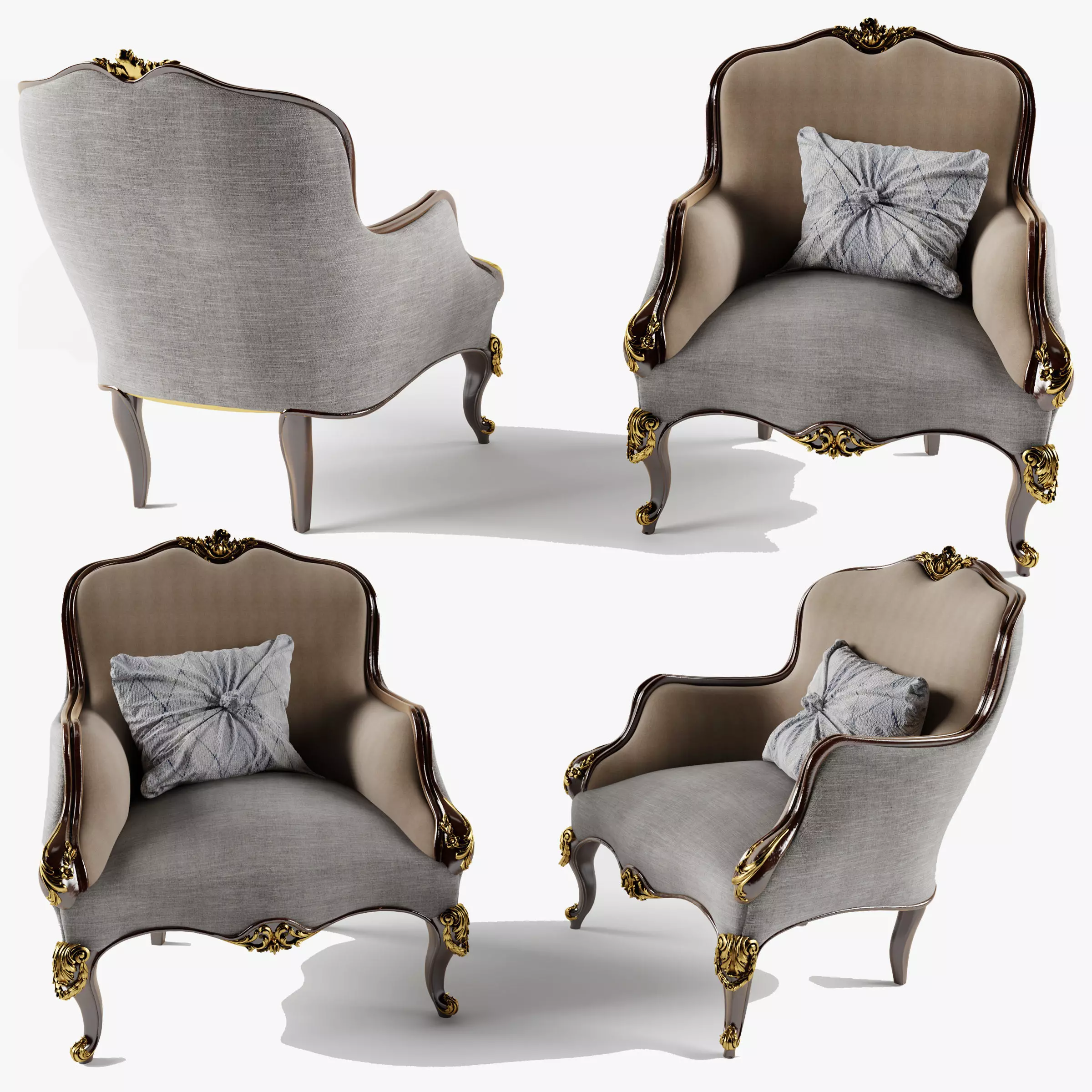 armchair2 3D model_0