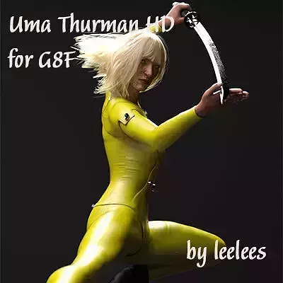 Uma Thurman HD for Genesis 8 Female