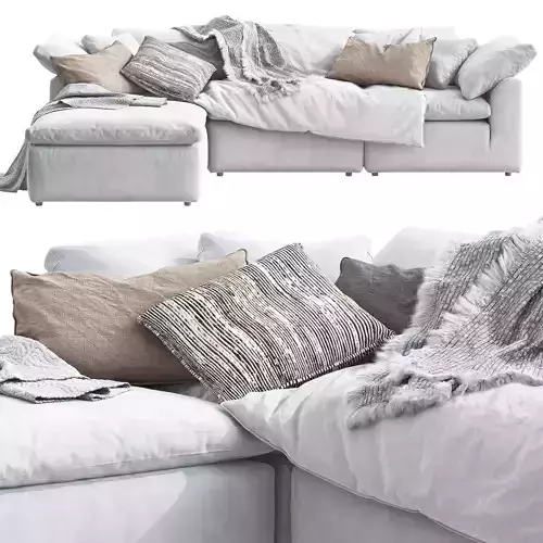 Joybird Bryant Modular Sectional 3D model