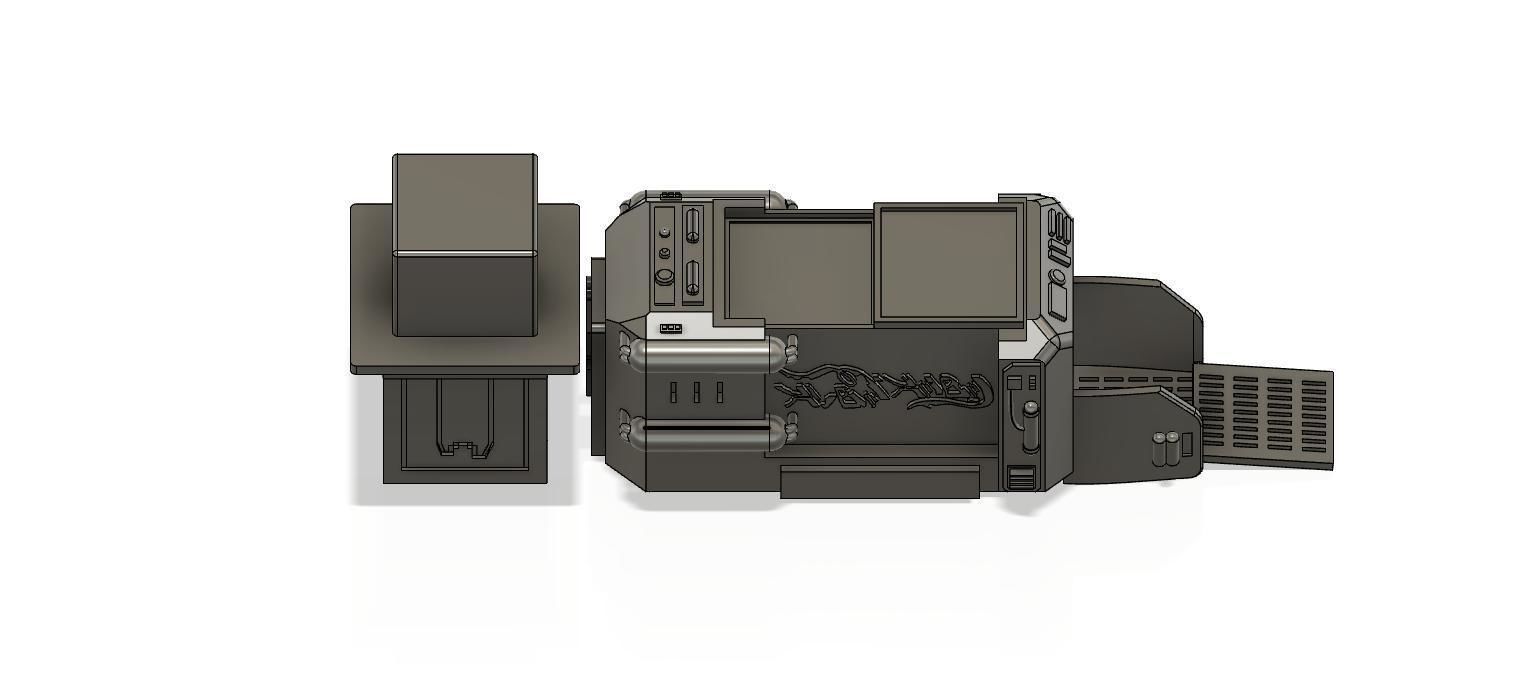 GALAXYs EDGE SPRITE COLA SPEEDER and Astromech droid 3D print  3D print model_3