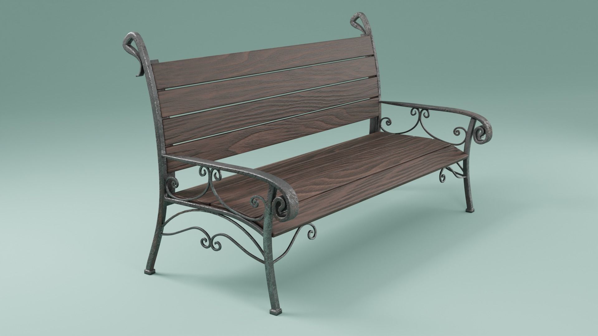 3D bench for print Free 3D print model_1