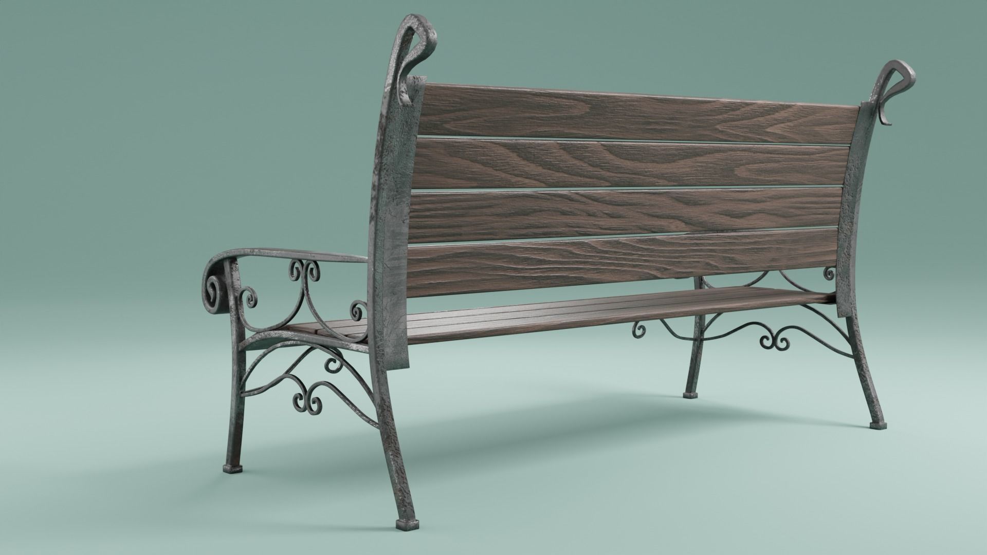 3D bench for print Free 3D print model_3