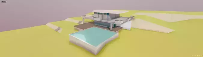 lowpoly house