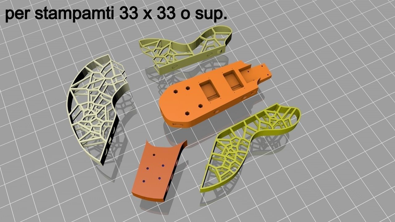 VORONOI GUITAR 3D PRINT 3D print model_11