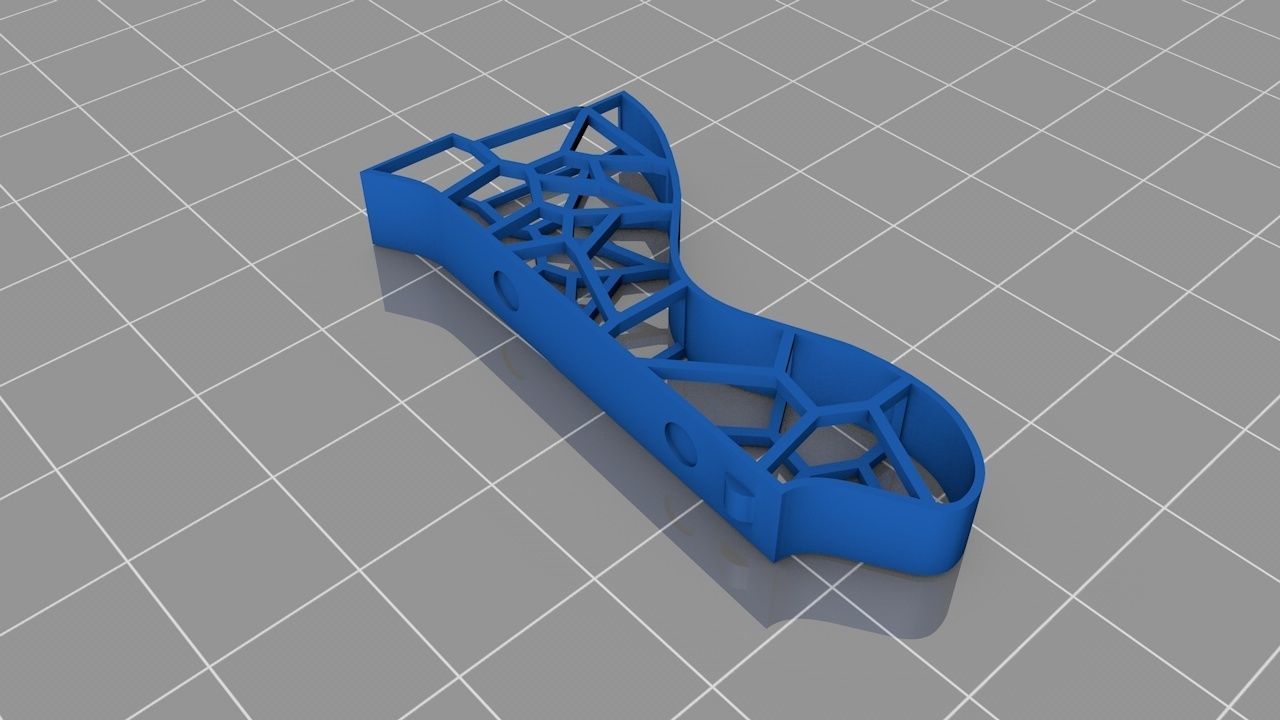 VORONOI GUITAR 3D PRINT 3D print model_18