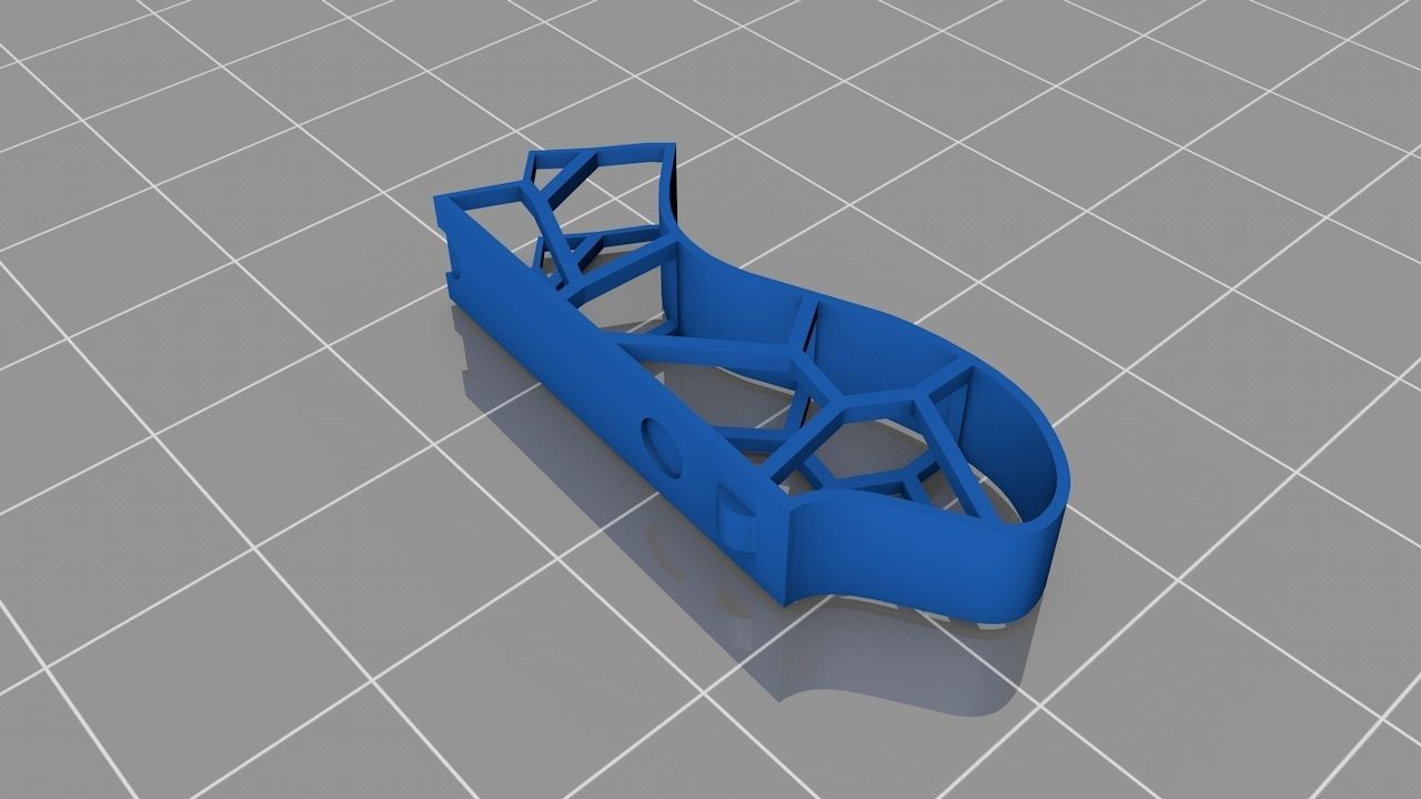 VORONOI GUITAR 3D PRINT 3D print model_15