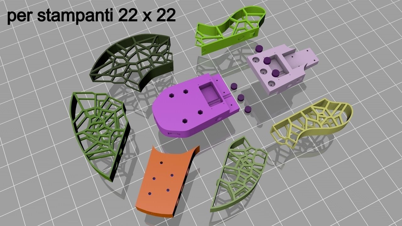 VORONOI GUITAR 3D PRINT 3D print model_10