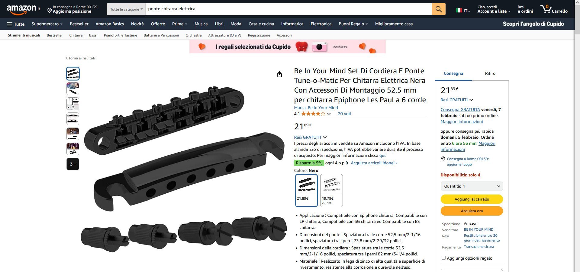VORONOI GUITAR 3D PRINT 3D print model_37