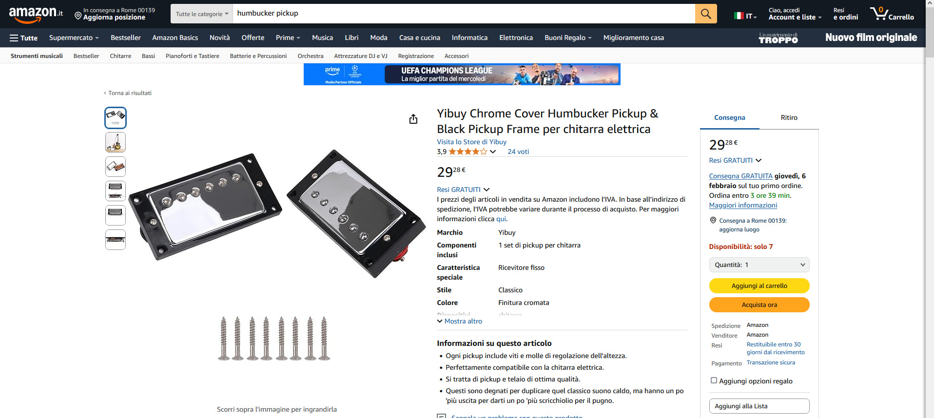 VORONOI GUITAR 3D PRINT 3D print model_35