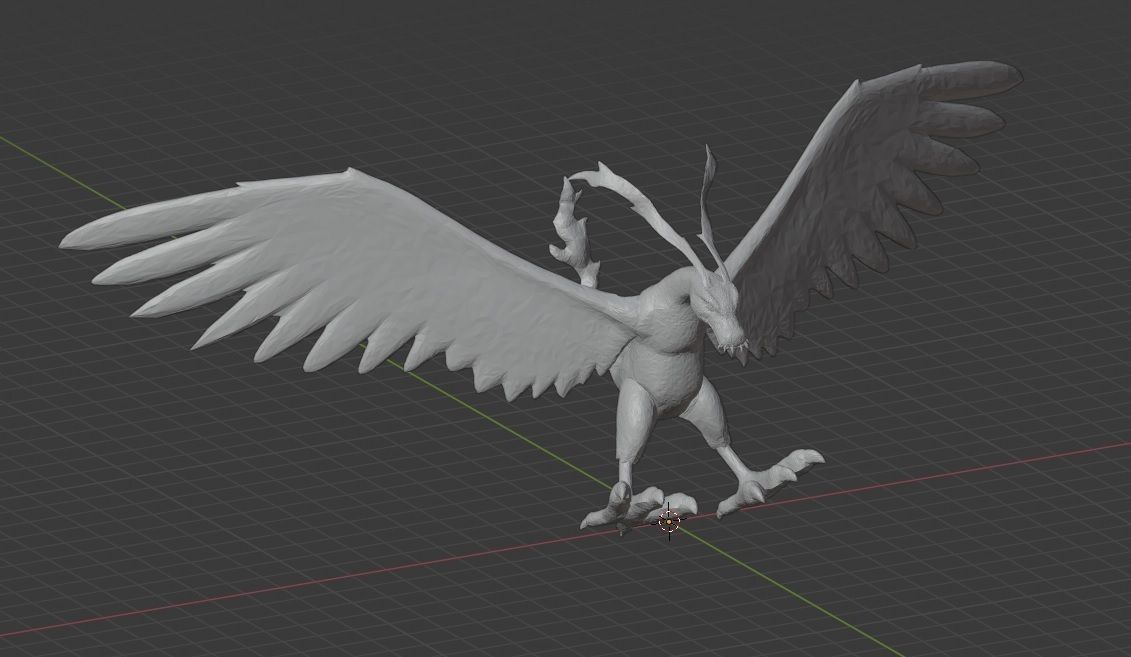 DIGIMON BIRDRAMON 3D print model_1