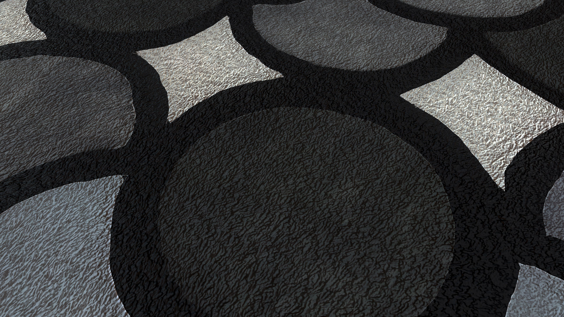 Carpet set Low-poly 3D model_14