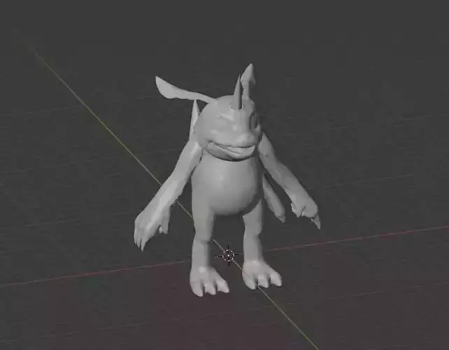 DIGIMON GABUMON 3D print model