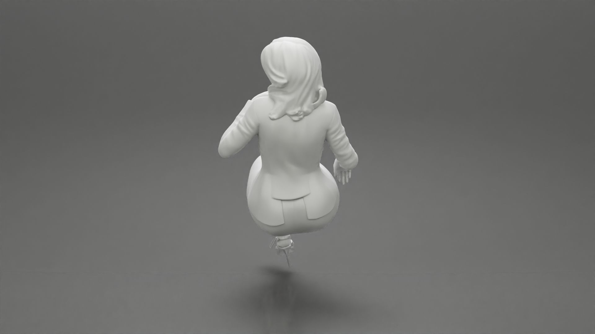 2 Businesswoman Sitting On Private Plane 3D print model_22