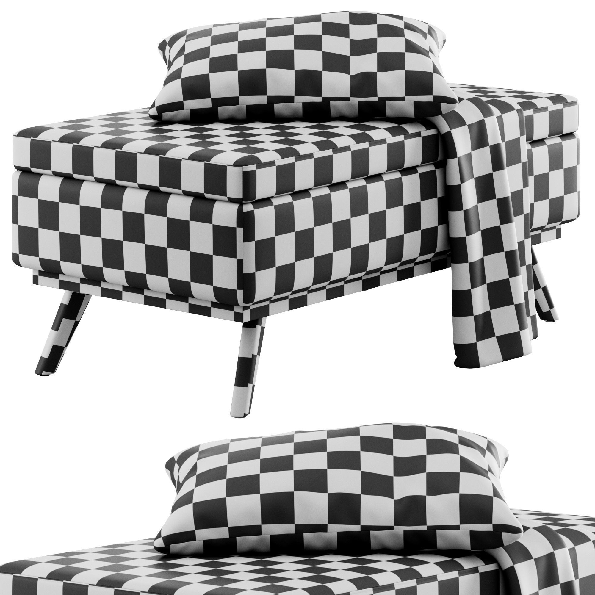 Owen Bench by Simpli Home 3D model_14