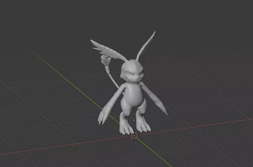 DIGIMON GAZIMON 3D print model_0