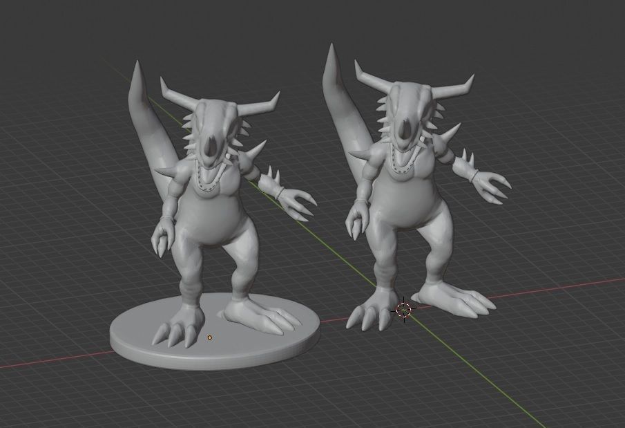 DIGIMON GEOGREYMON 3D print model_1