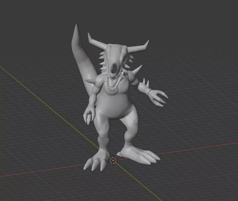 DIGIMON GEOGREYMON 3D print model_0