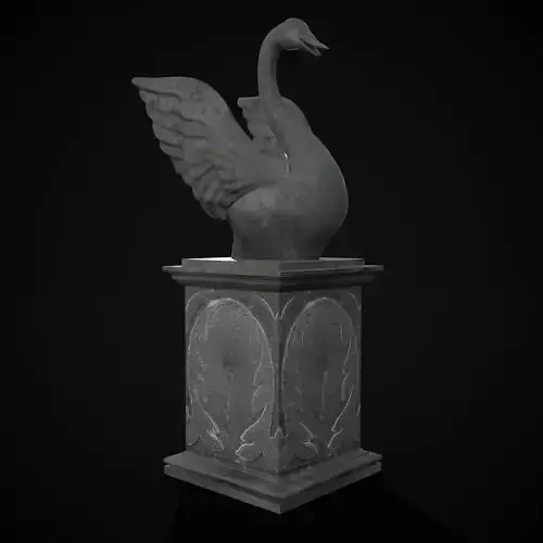 Swan Statue 