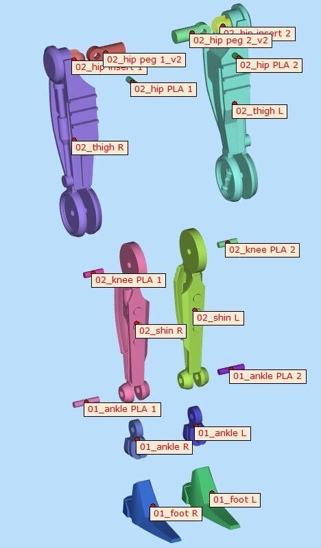 C-21 Highsinger droid articulation 3d print STL files 3D print model_8
