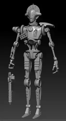 C-21 Highsinger droid articulation 3d print STL files 3D print model