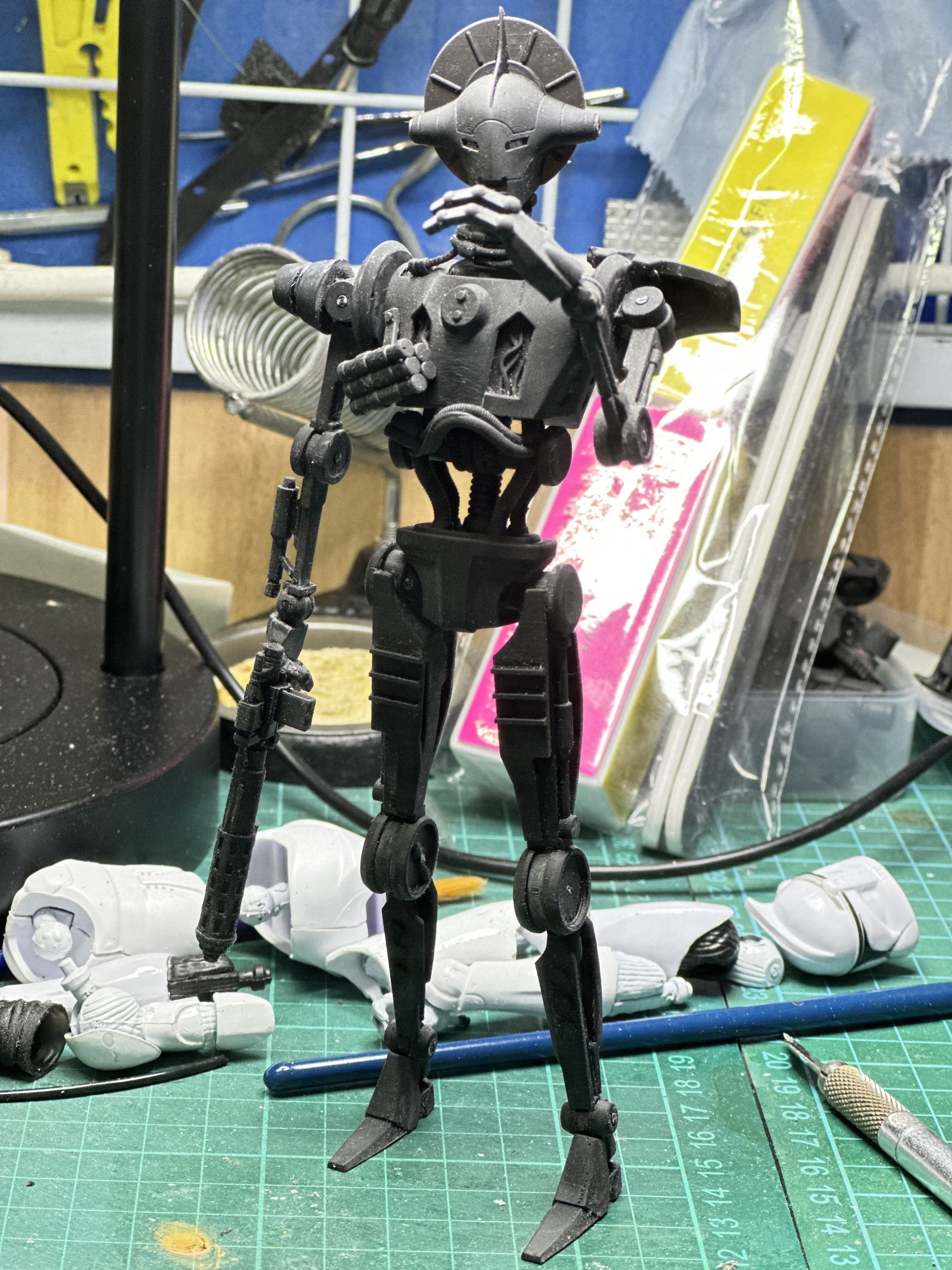 C-21 Highsinger droid articulation 3d print STL files 3D print model_4