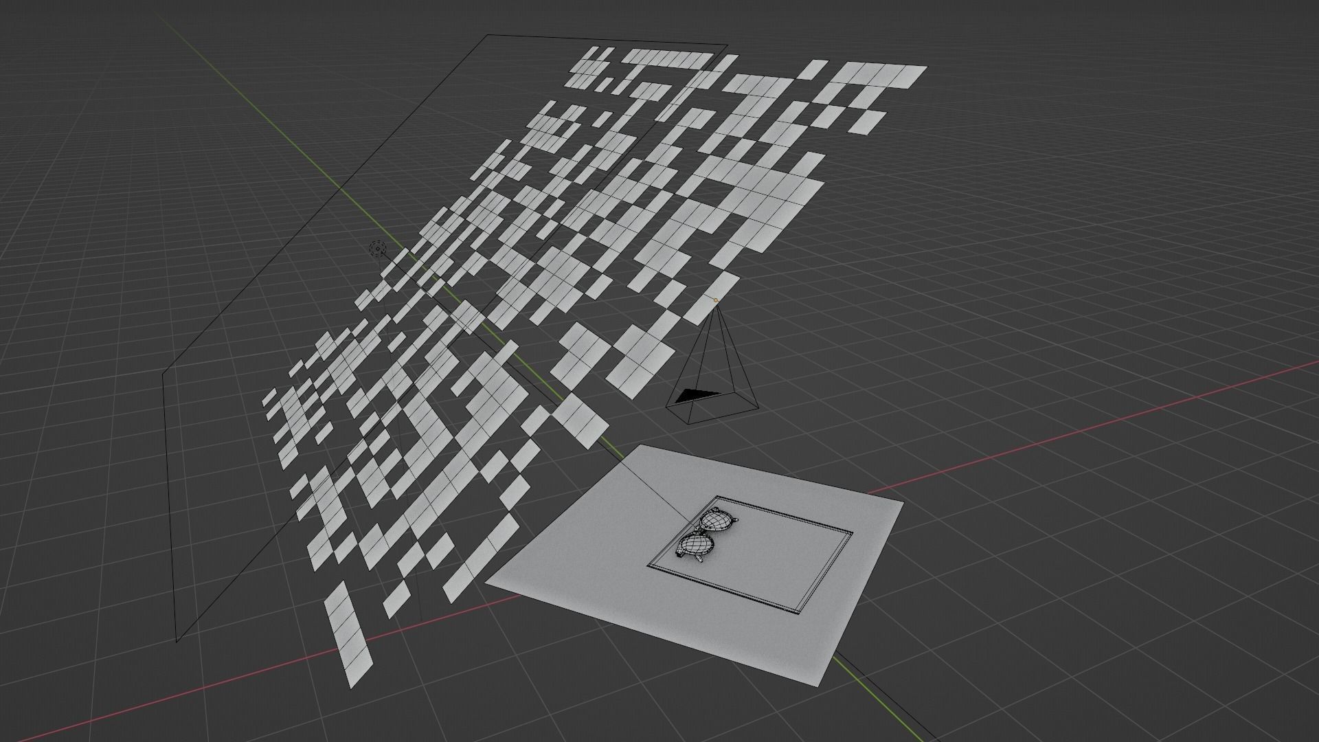 Realistic Round Glasses - Stylish Eyewear 3D Model 3D model_11