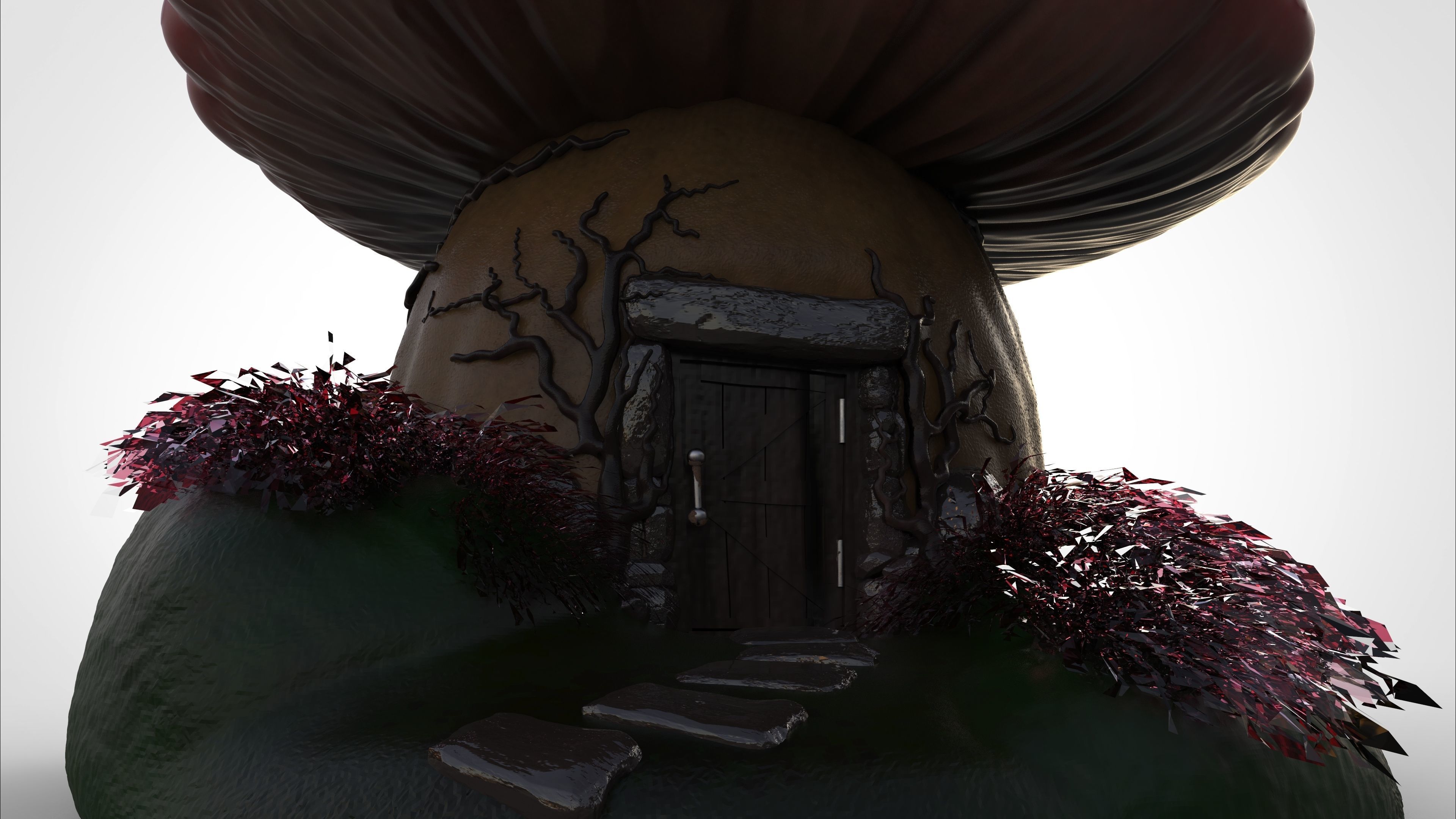 CASITA HONGO - MUSHROOM HOUSE 3D print model_9