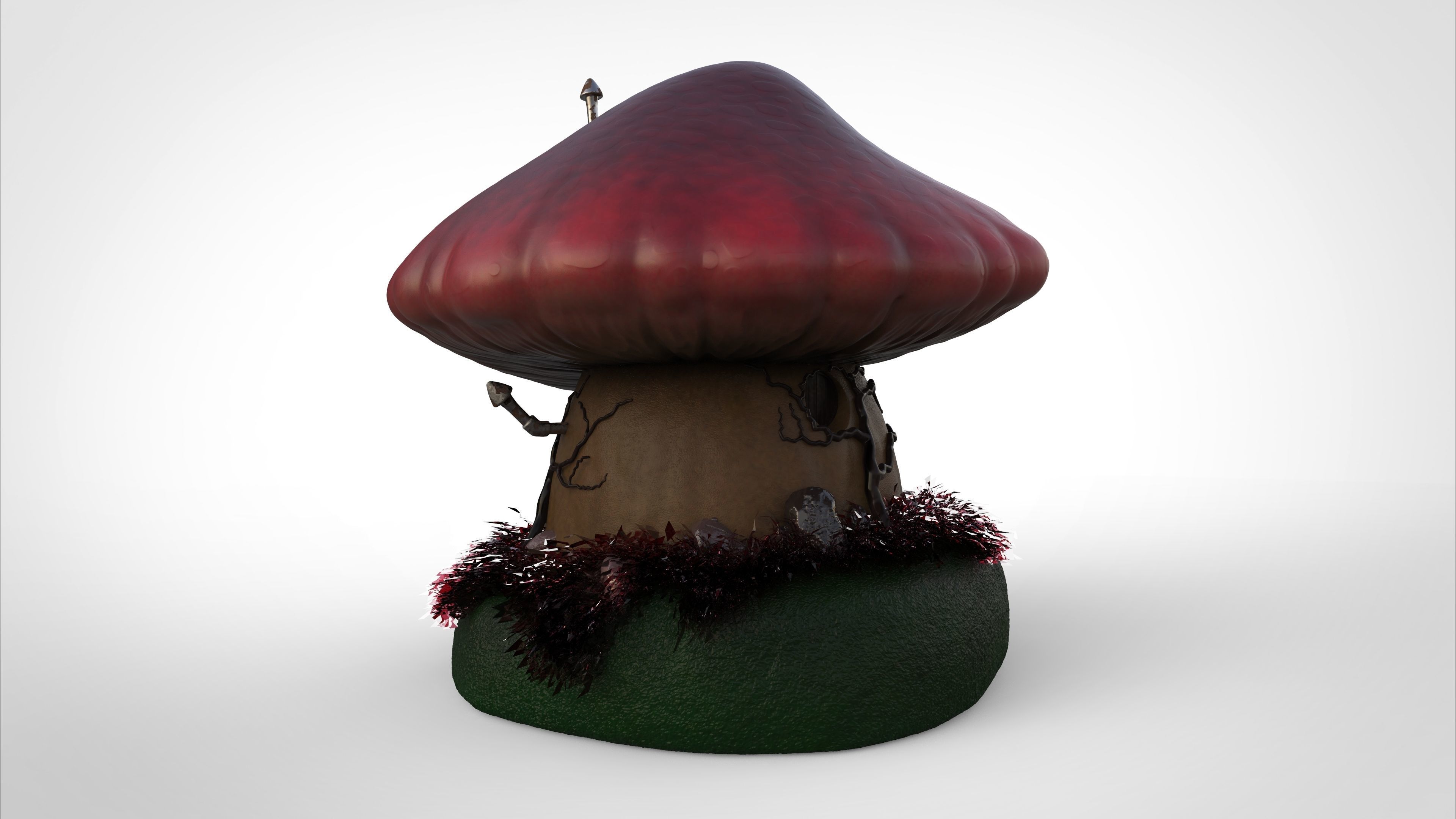 CASITA HONGO - MUSHROOM HOUSE 3D print model_7