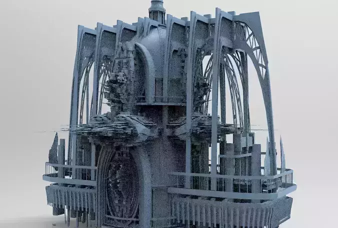 Sci Fi Fusion Emperor Tower Balcony 2