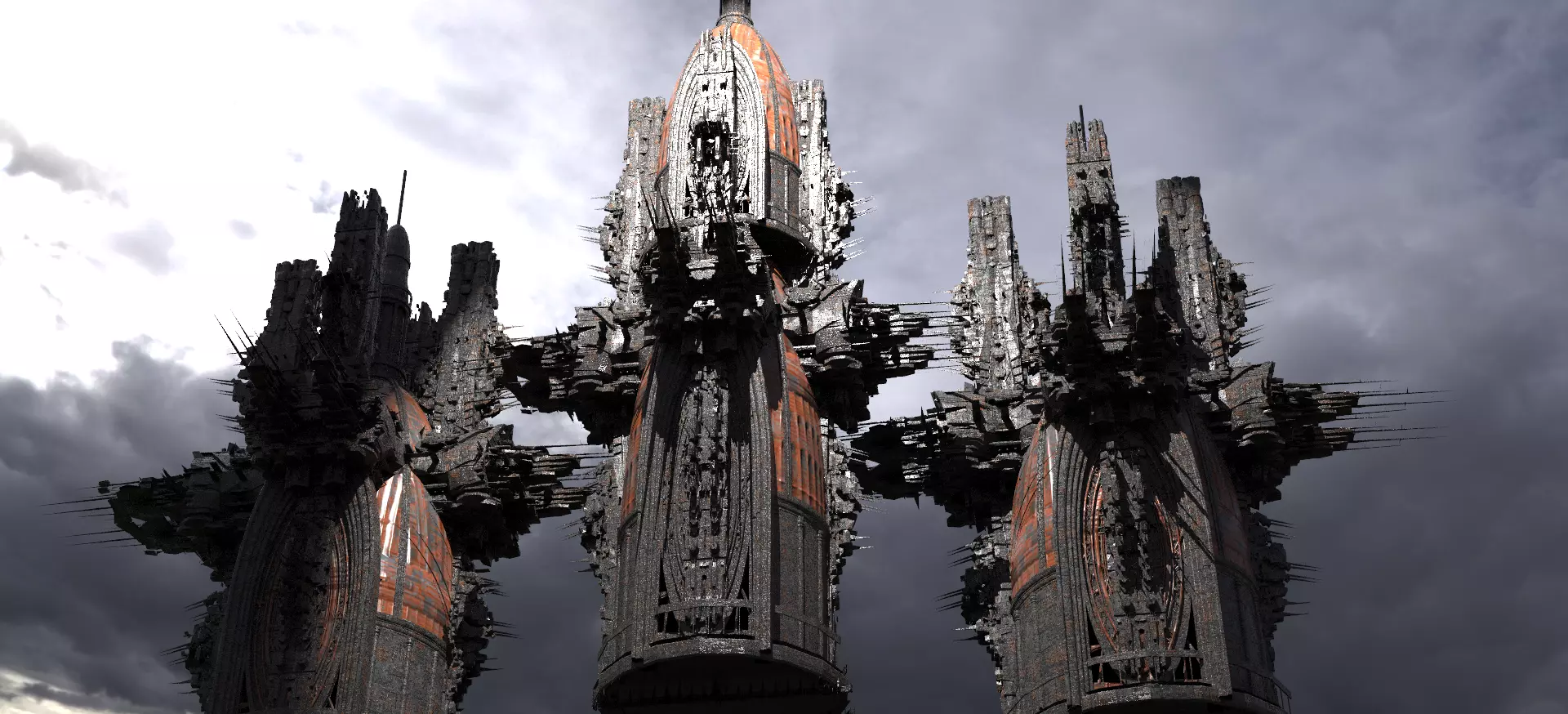 Sci Fi Fusion Emperor Elite Tower 2 models 3D model