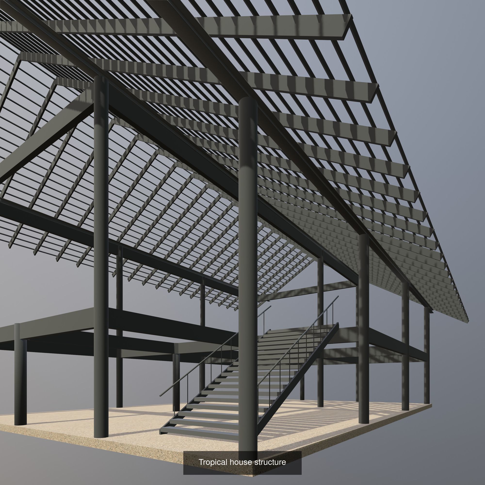 Building in structure 3D Model Collection_13