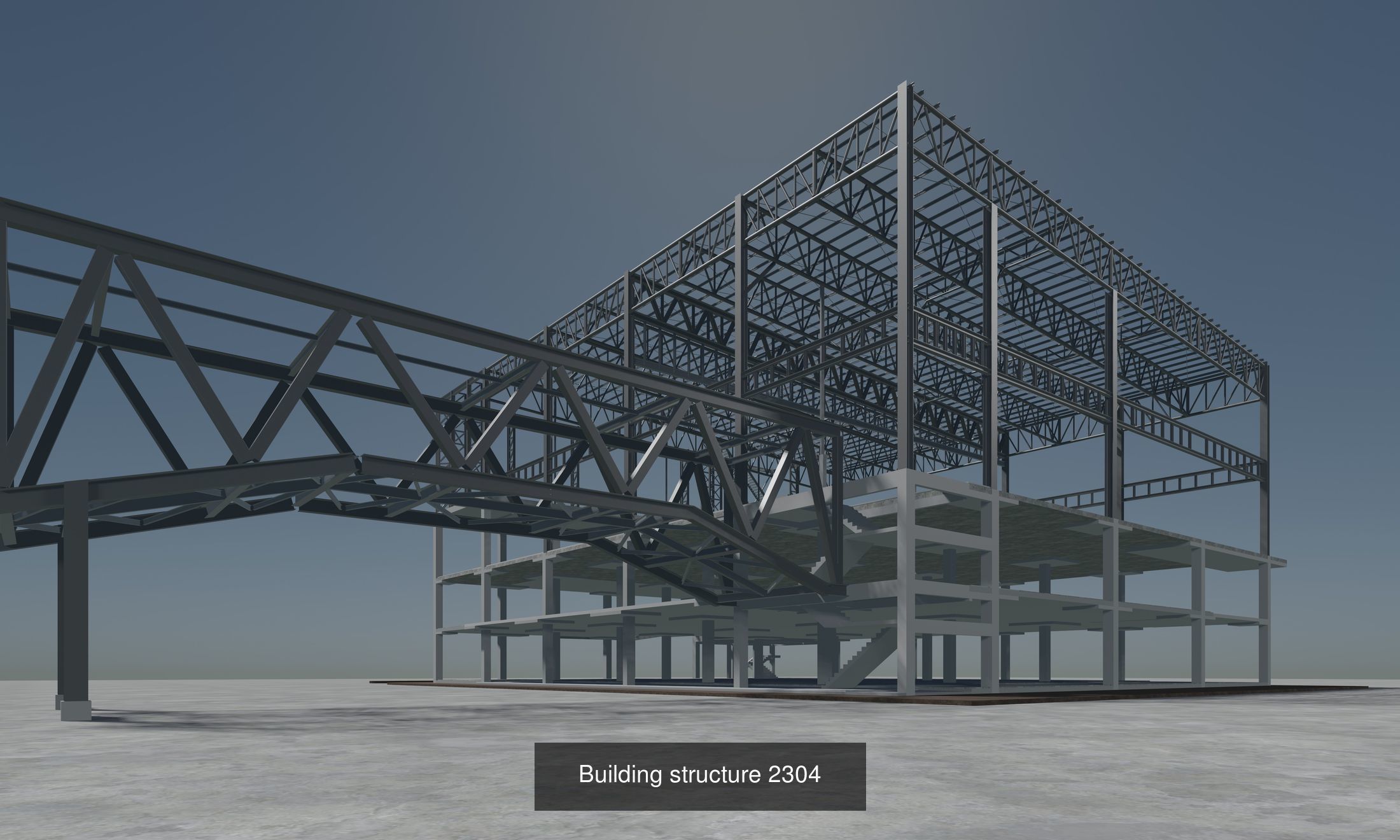 Building in structure 3D Model Collection_9