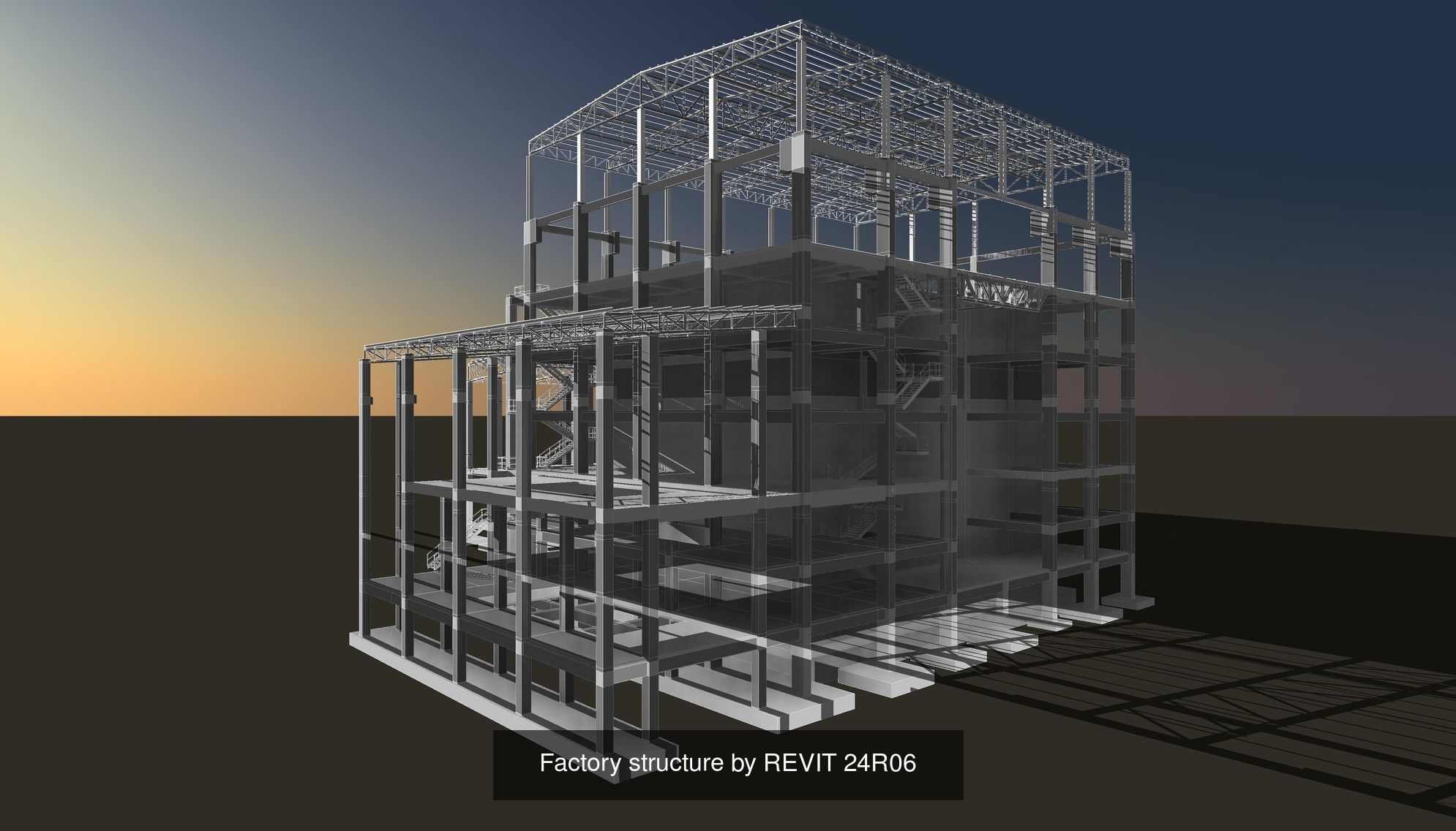 Building in structure 3D Model Collection_2