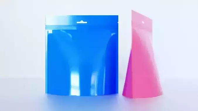Plastic packaging bag