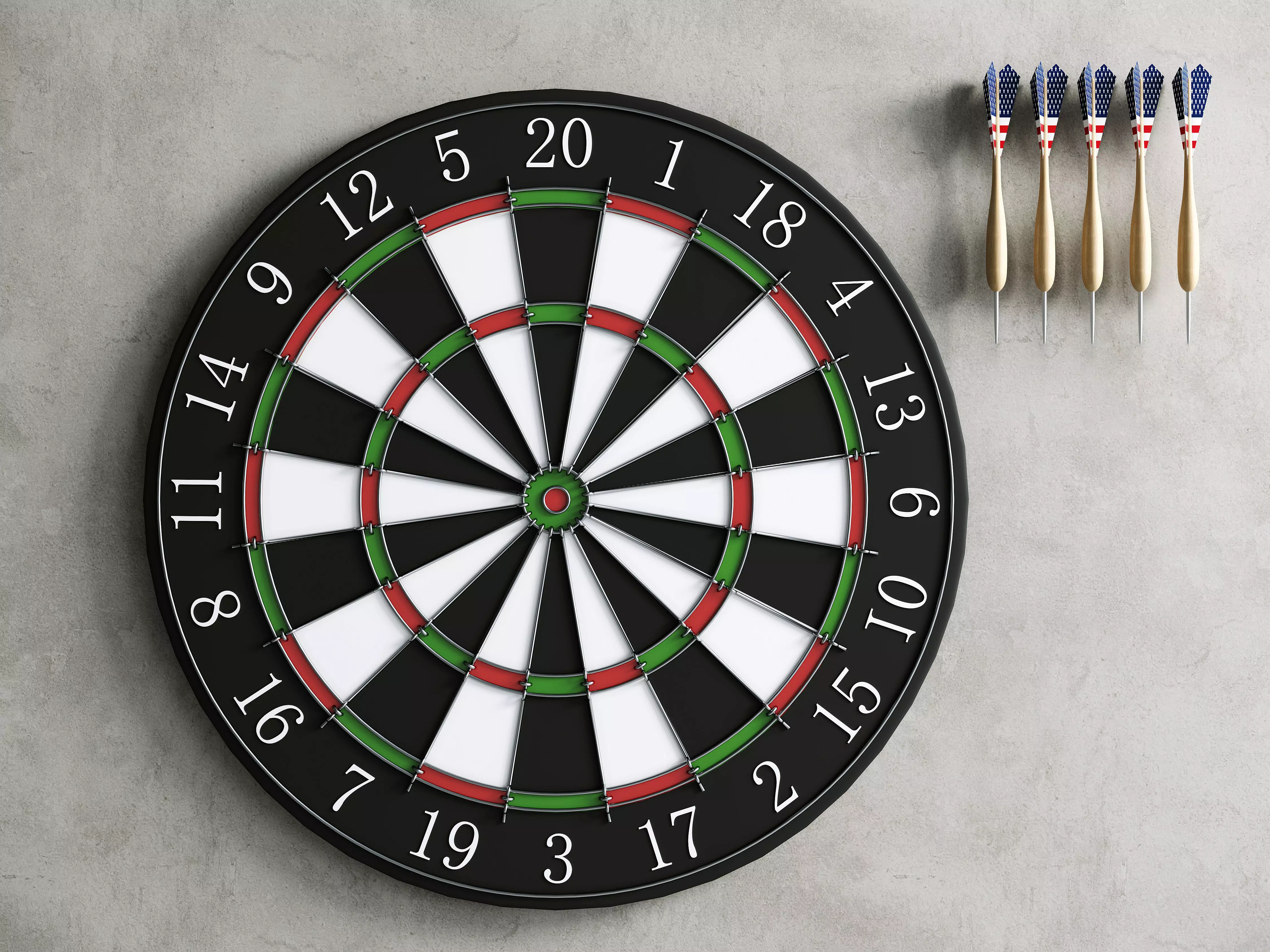 Darts 3D model