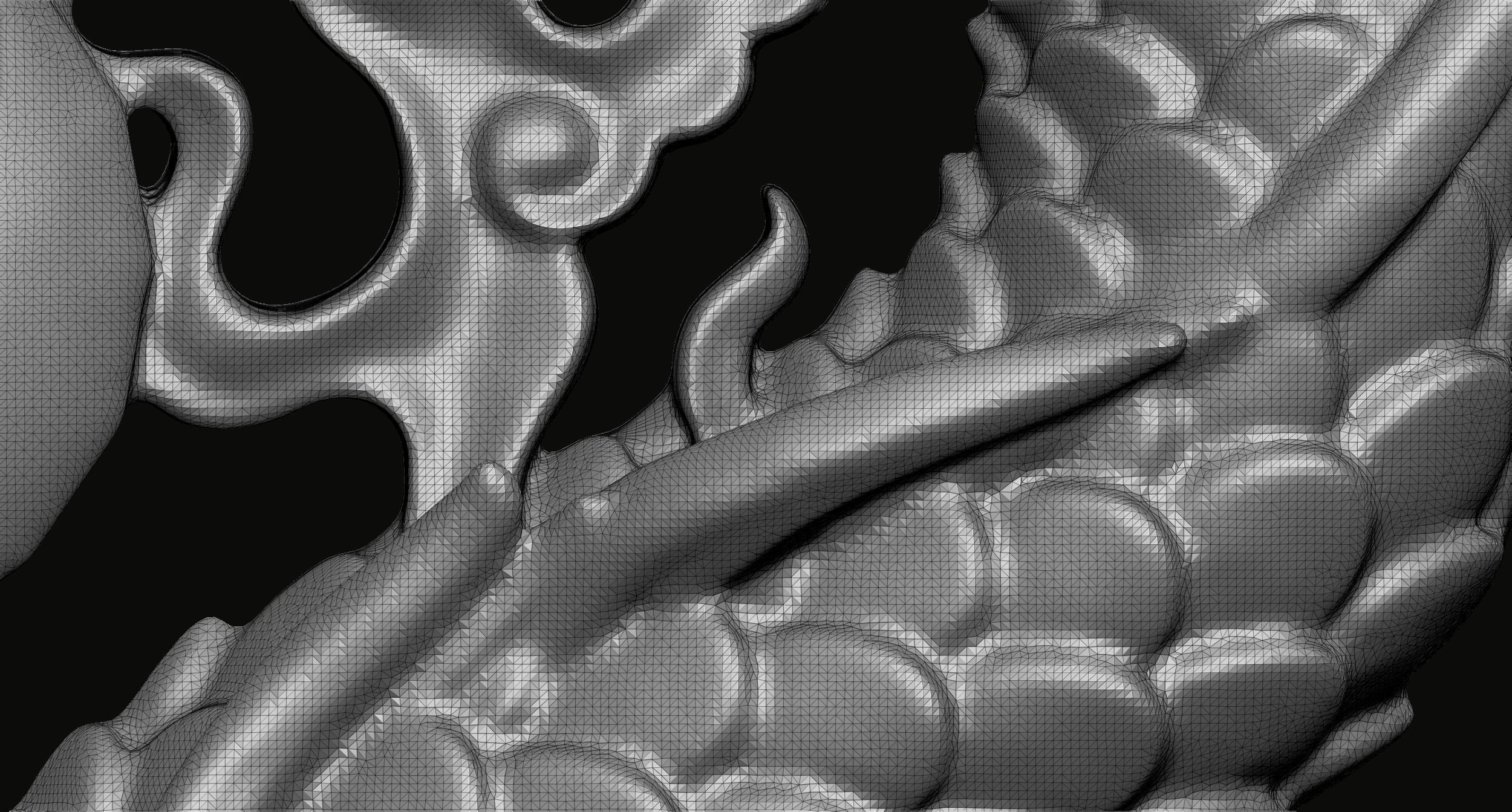 Dragon Bas-Relief 3D print model_4