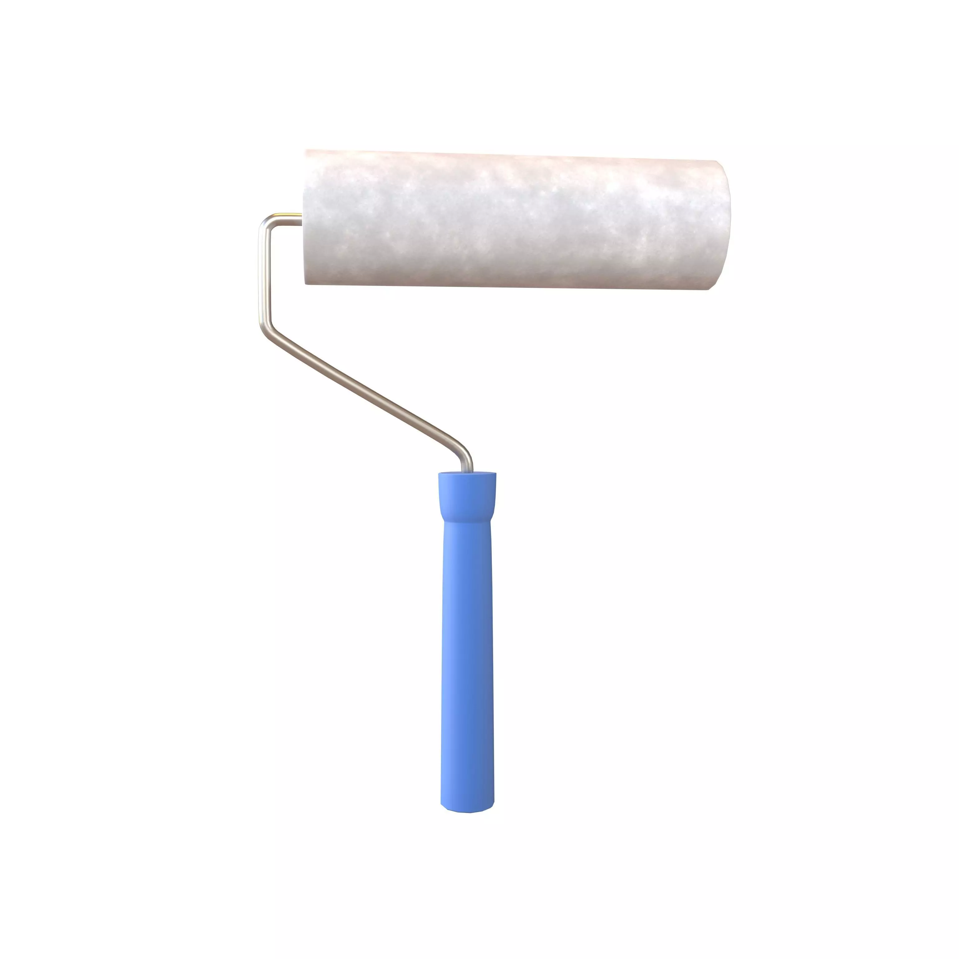Paint Roller V1 003 Low-poly 3D model_0