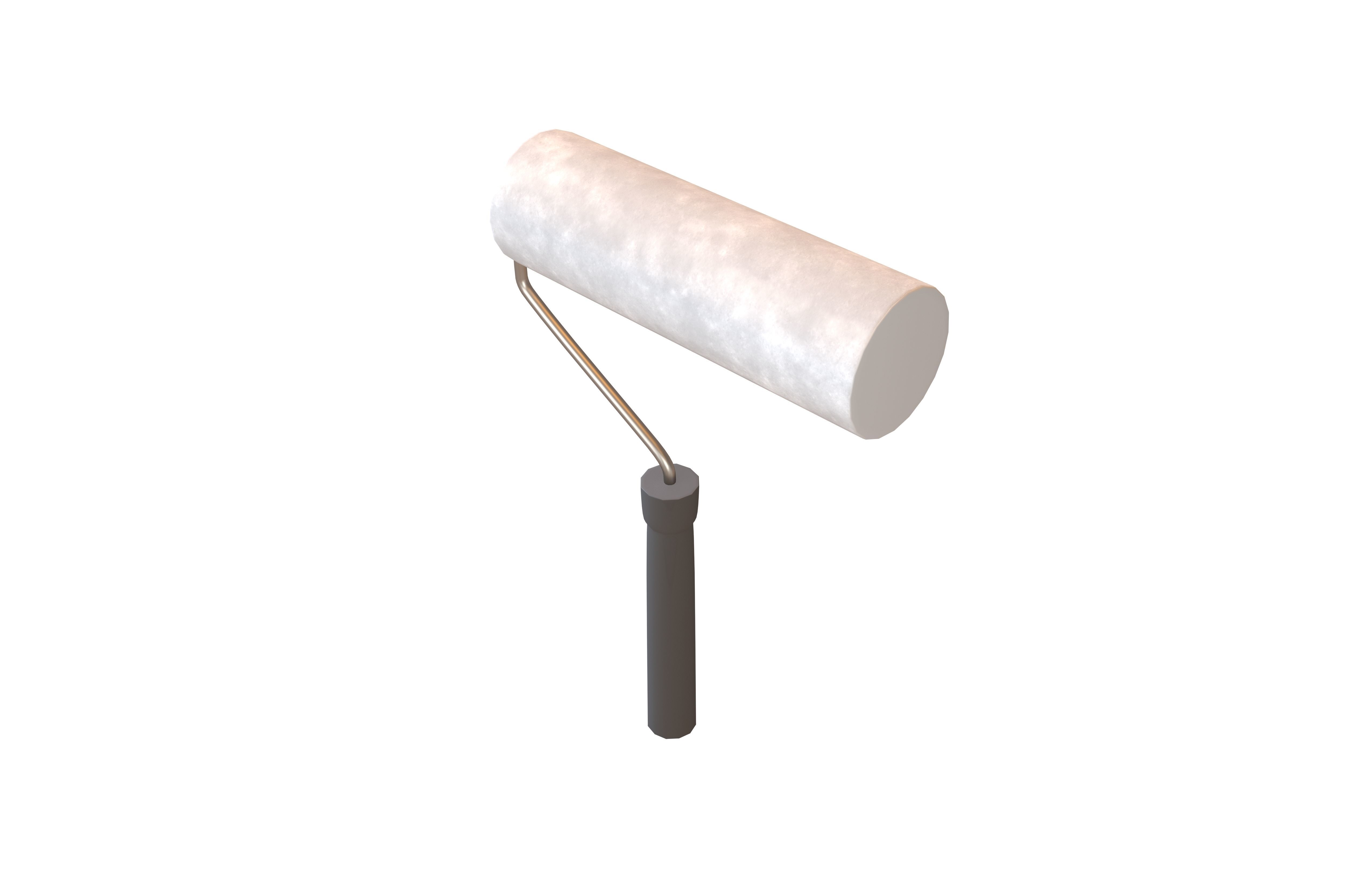 Paint Roller V1 004 Low-poly 3D model_2