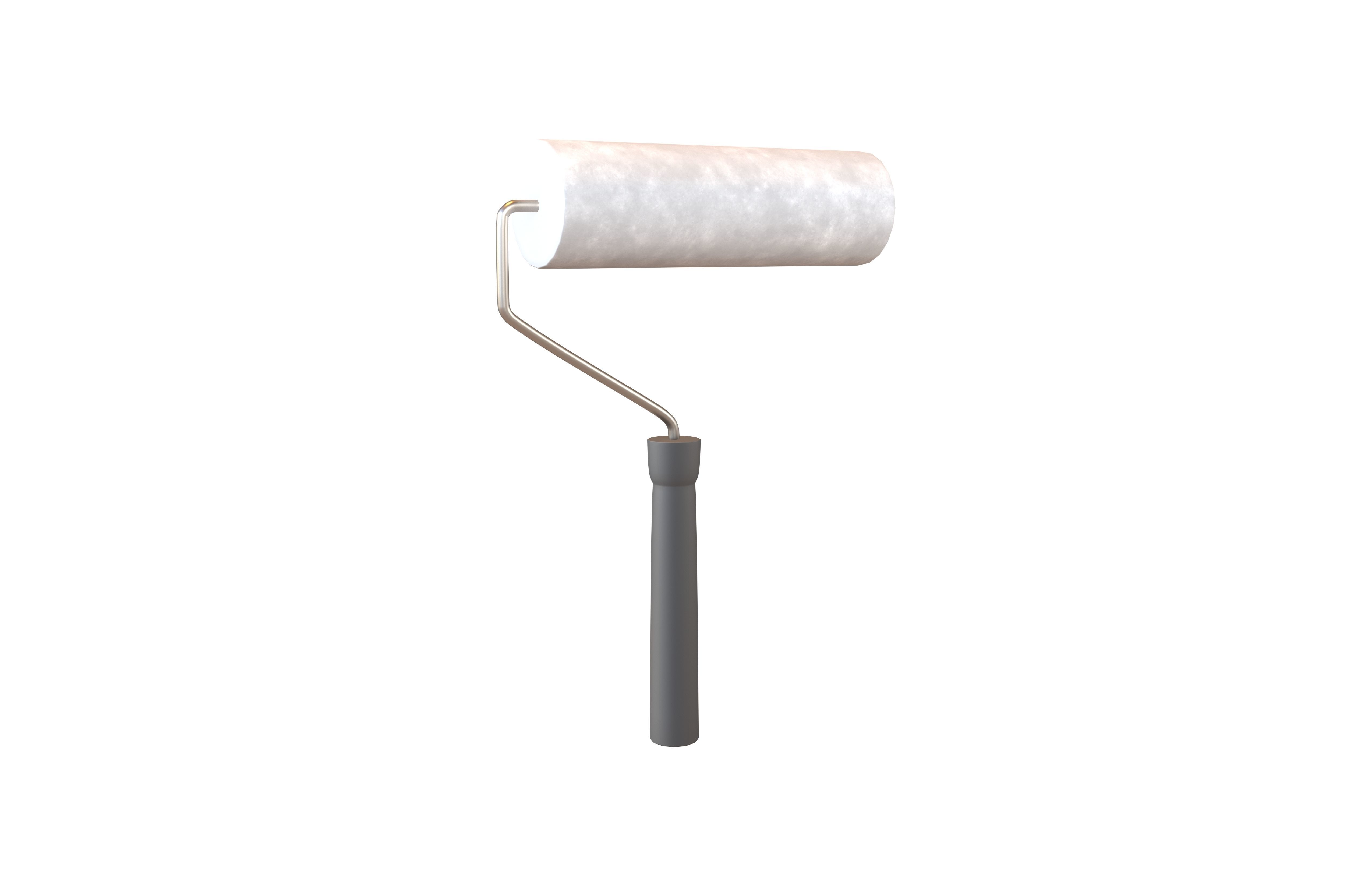 Paint Roller V1 004 Low-poly 3D model_1