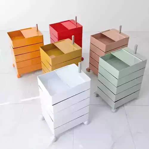 Mona Container 360 Movable Gap Storage 3D model